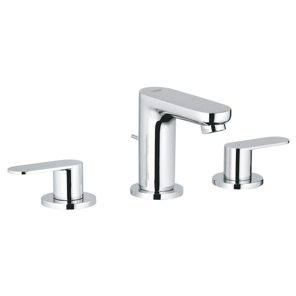 Grohe Eurosmart Cosmopolitan S Size Chrome 3TH Basin Mixer with Waste (1)