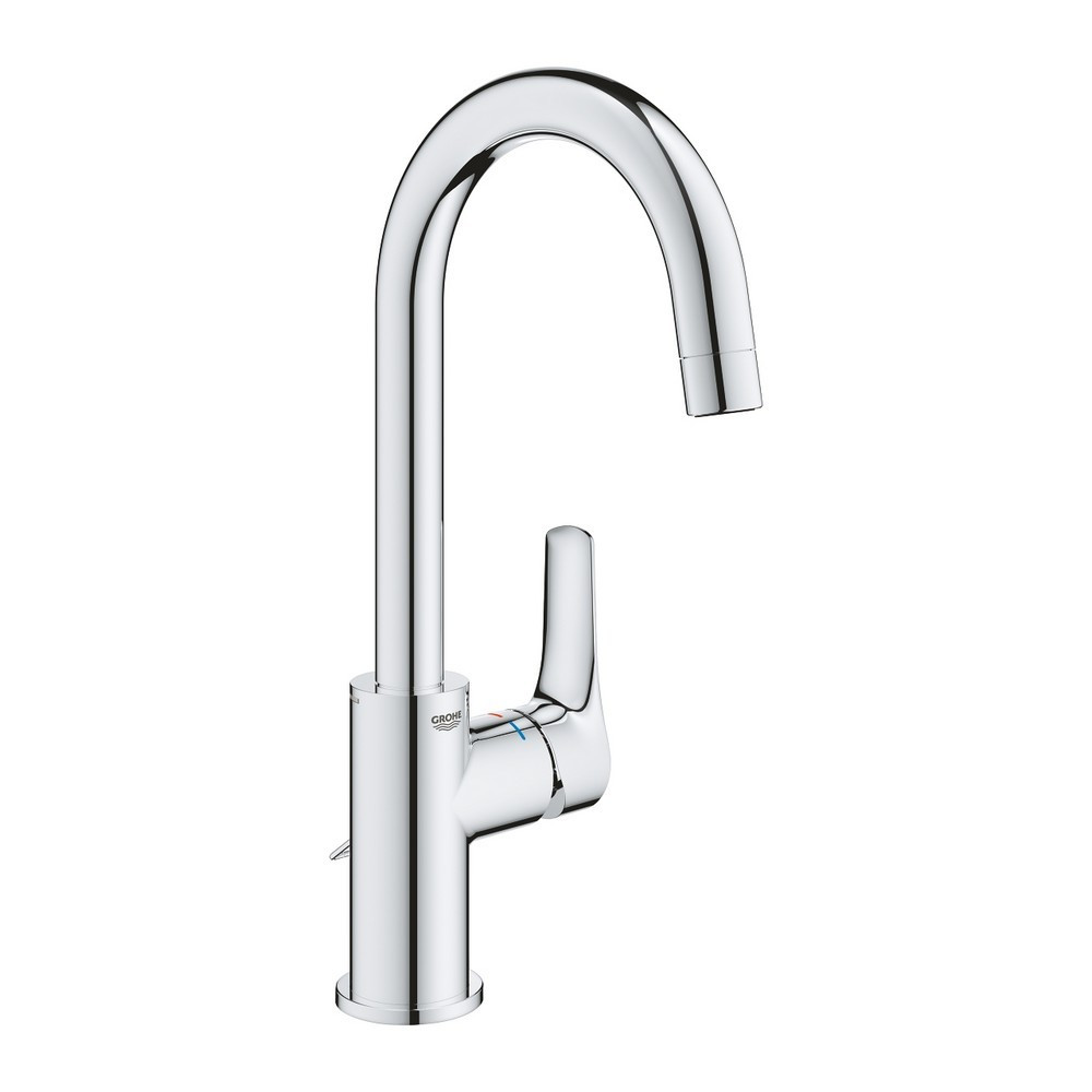 Grohe Eurosmart L Sized Basin Mixer with Chain (1)