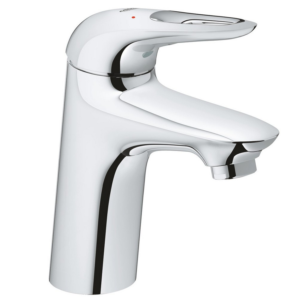 Grohe Eurostyle 2015 Chrome S Sized Basin Mixer with Waste (1)