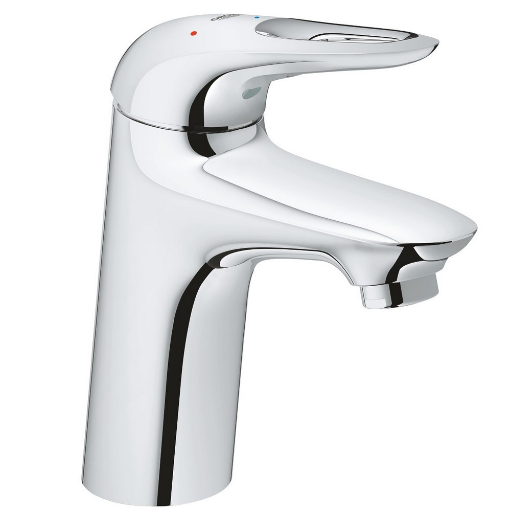 Grohe Eurostyle 2015 S Sized Chrome Basin Mixer with Waste (1)