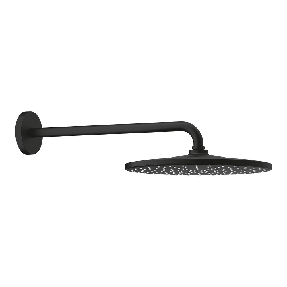 Grohe Rainshower Mono 310 Black Shower Head Set (1)