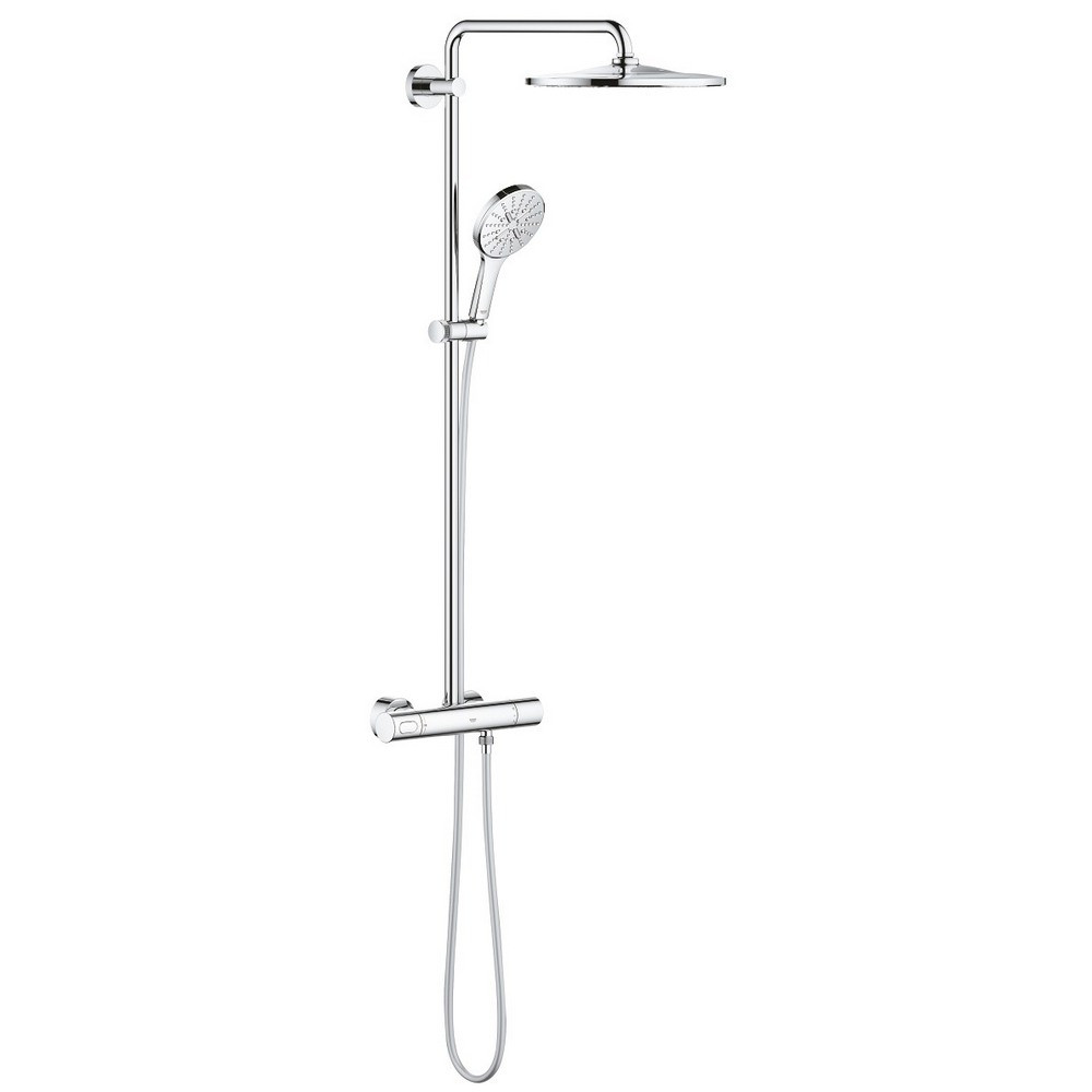 Grohe Rainshower SmartActive 310 Exposed Chrome Shower System (1)