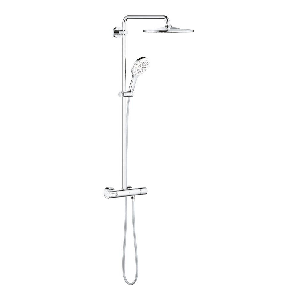 Grohe Rainshower SmartActive 310 Exposed White Shower System (1)