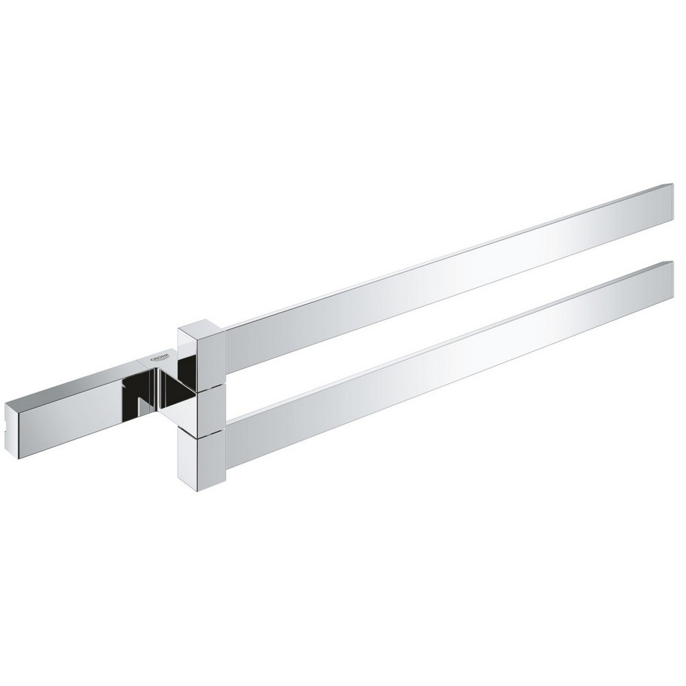 Grohe Selection Cube Double Towel Bar (1)