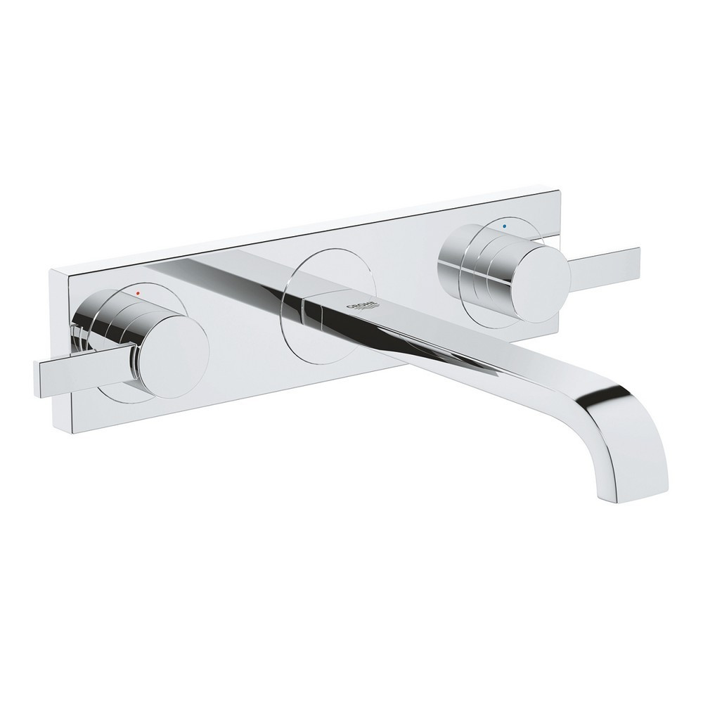 Grohe Spa Allure Wall Mounted Basin Mixer with 220mm Spout (1)