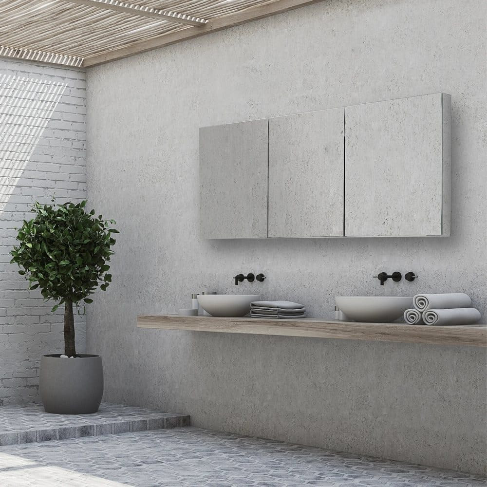 HIB Eris 120 Aluminium Triple Door Cabinet