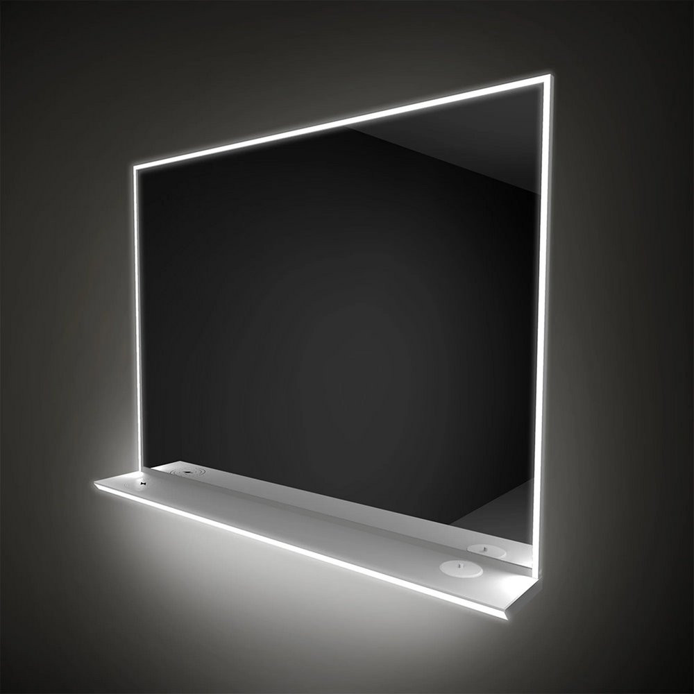 HIB Platform 80 LED Illuminated Bathroom Mirror