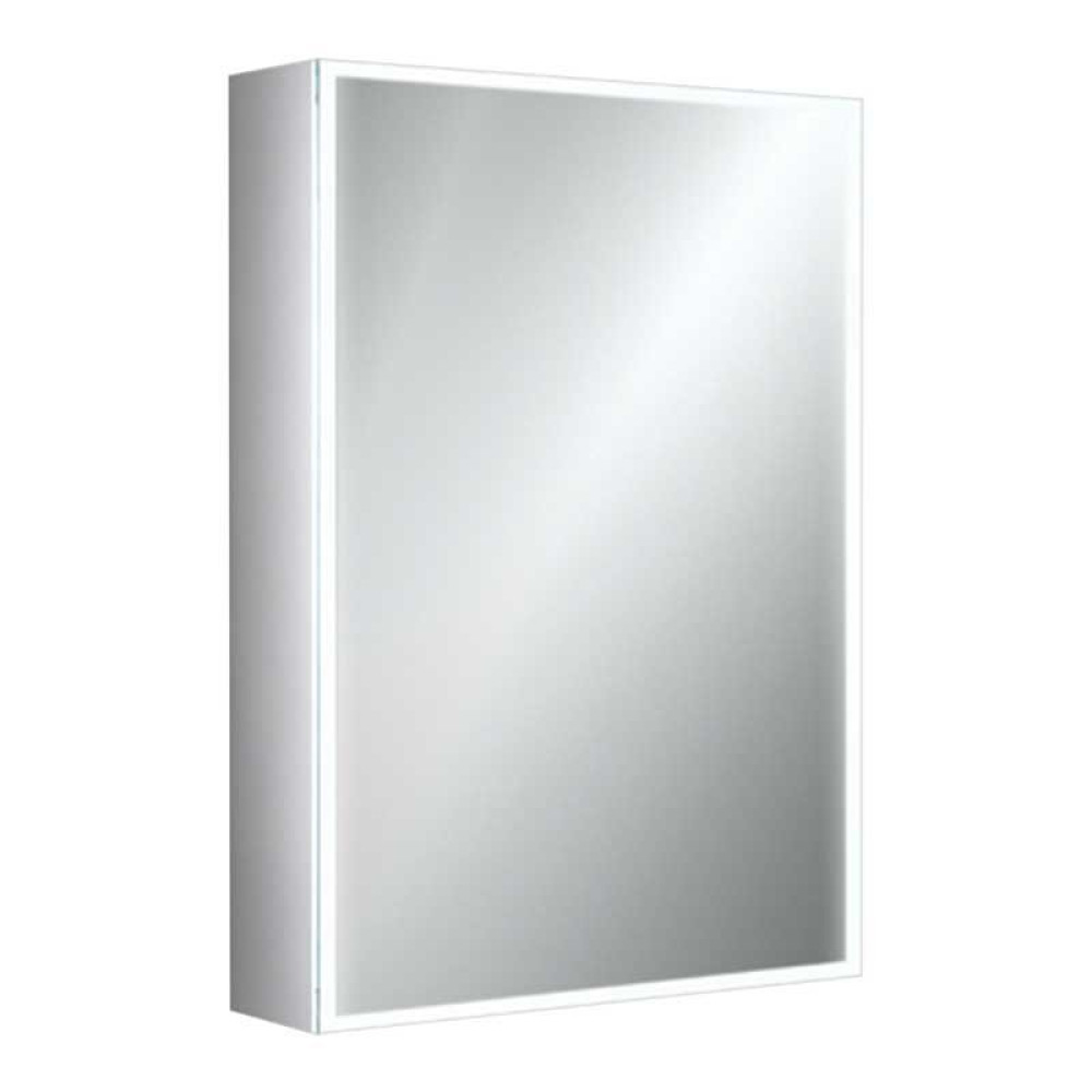 HIB Qubic 50 LED Aluminium Single Door Cabinet