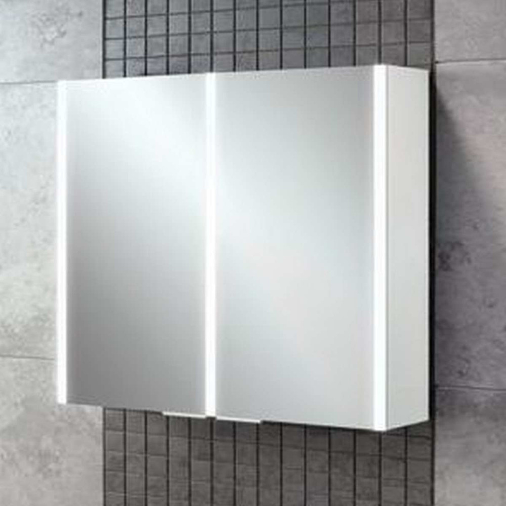 HIB Xenon 100 LED Aluminium Illuminated Bathroom Cabinet