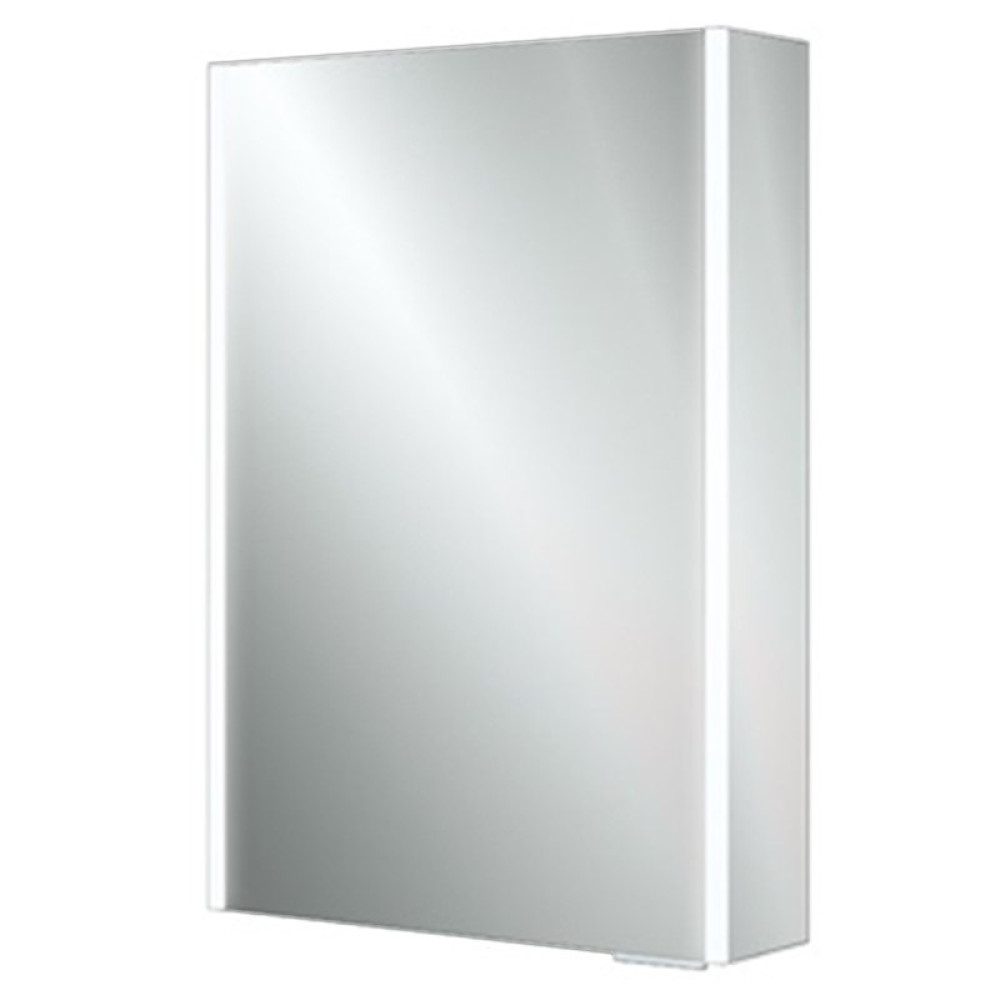 HIB Xenon 50 LED Aluminium Illuminated Bathroom Cabinet