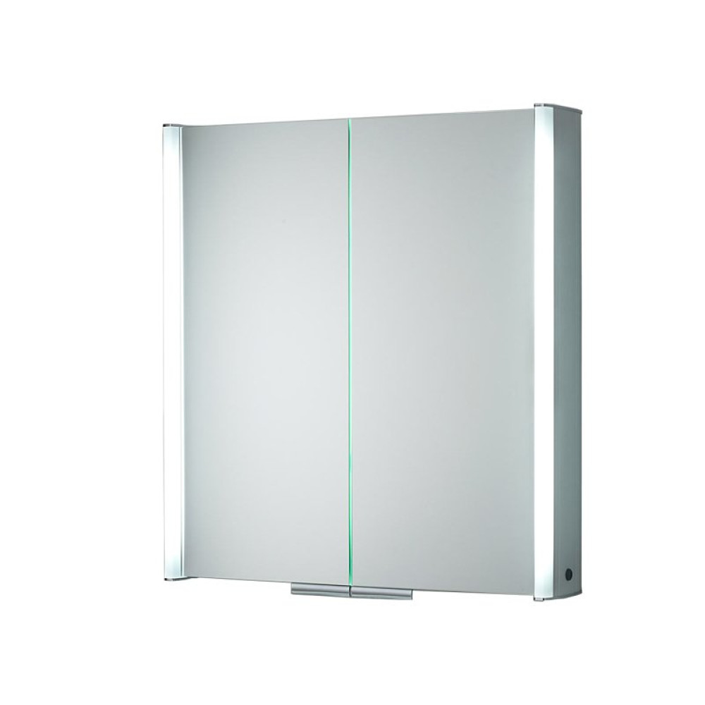 HIB Xenon 80 LED Aluminium Illuminated Bathroom Cabinet
