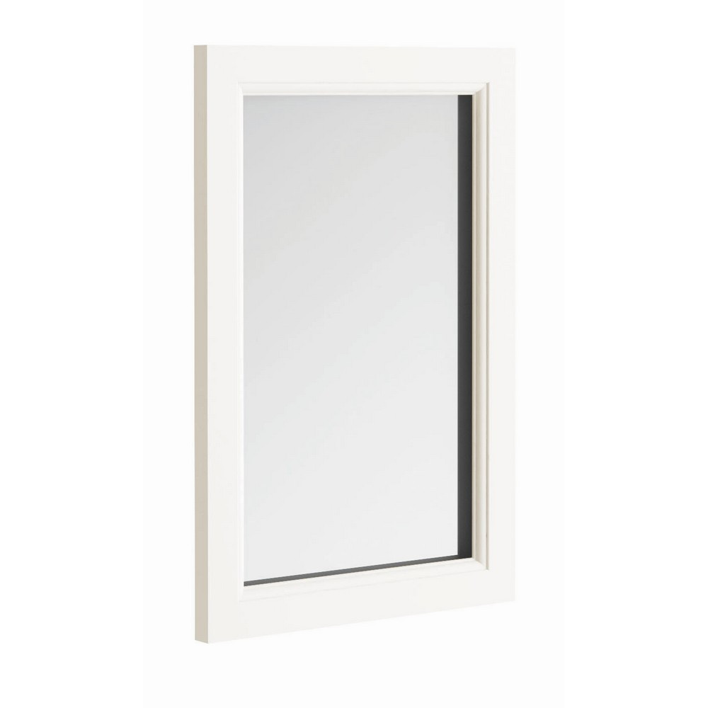 Harrogate Almond White 600 x 900mm Framed Bathroom Mirror
