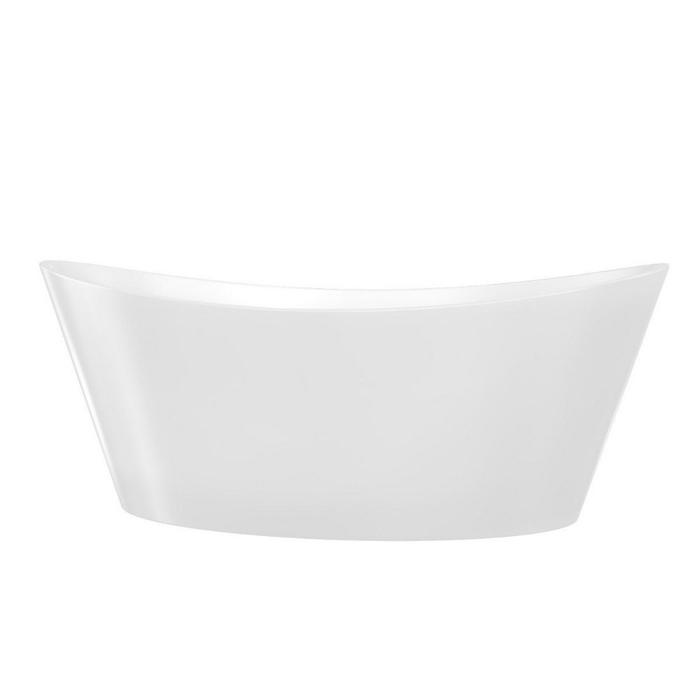 Harrogate Aruba 1700 x 800mm Gloss White Acrylic Freestanding Bath