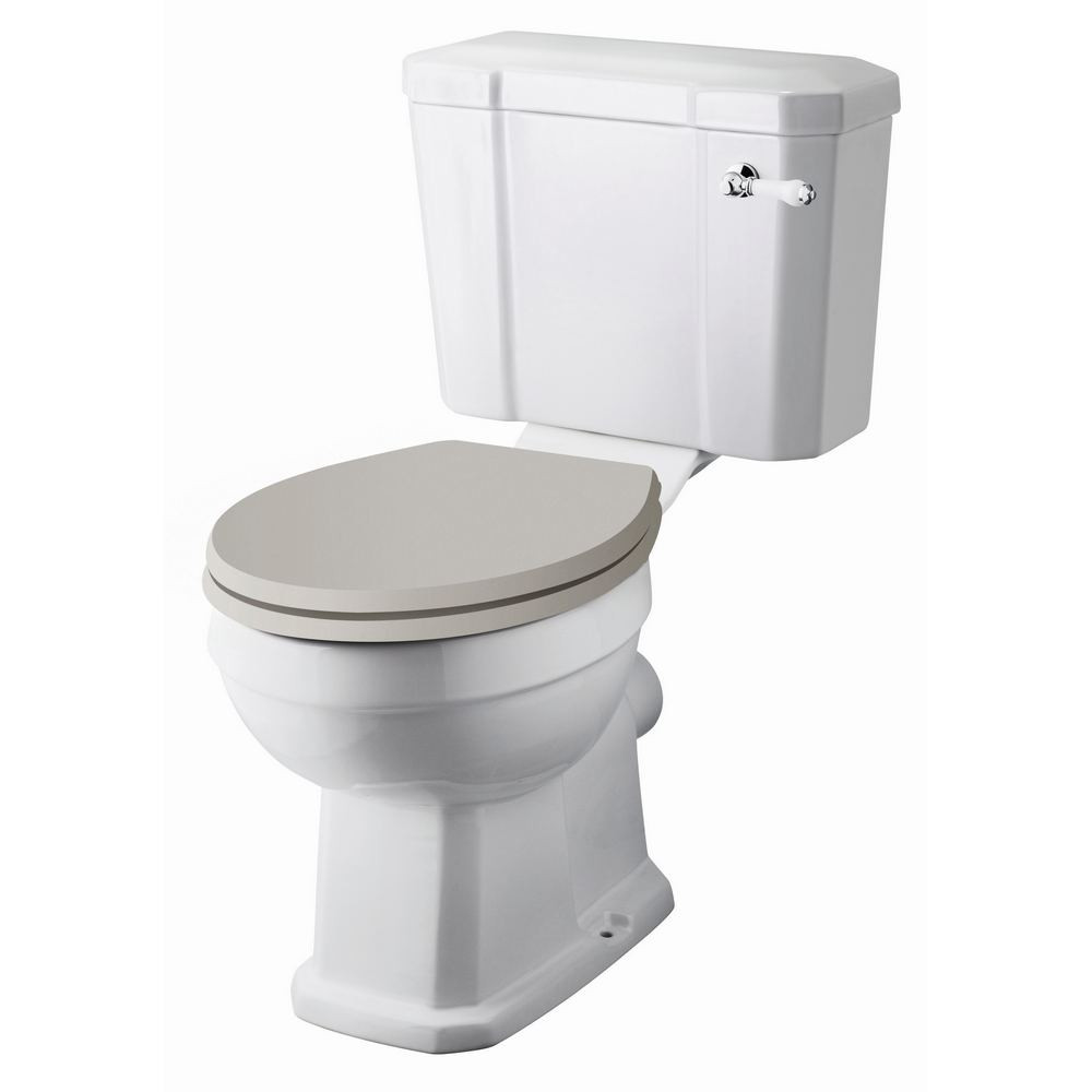 Harrogate Comfort Height Close Coupled WC with Soft Close Seat (1)