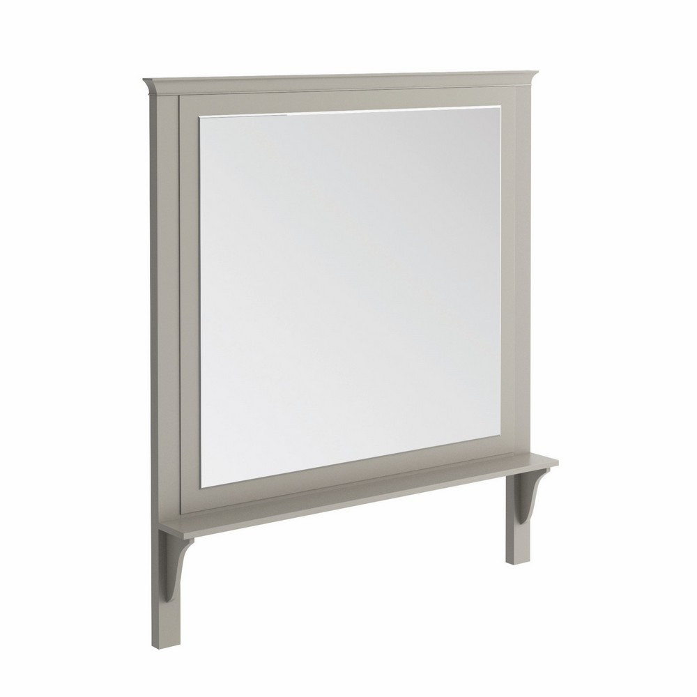 Harrogate Dovetail Grey 1200 x 1400mm Framed Bathroom Mirror
