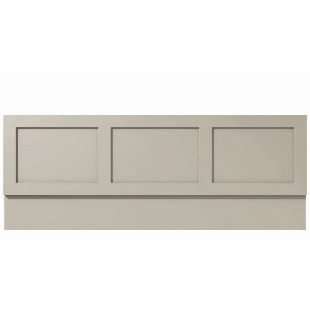 Harrogate Dovetail Grey 1700mm Wooden Front Bath Panel (1)