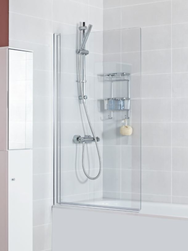 Haven Single Panel Square Bath Screen