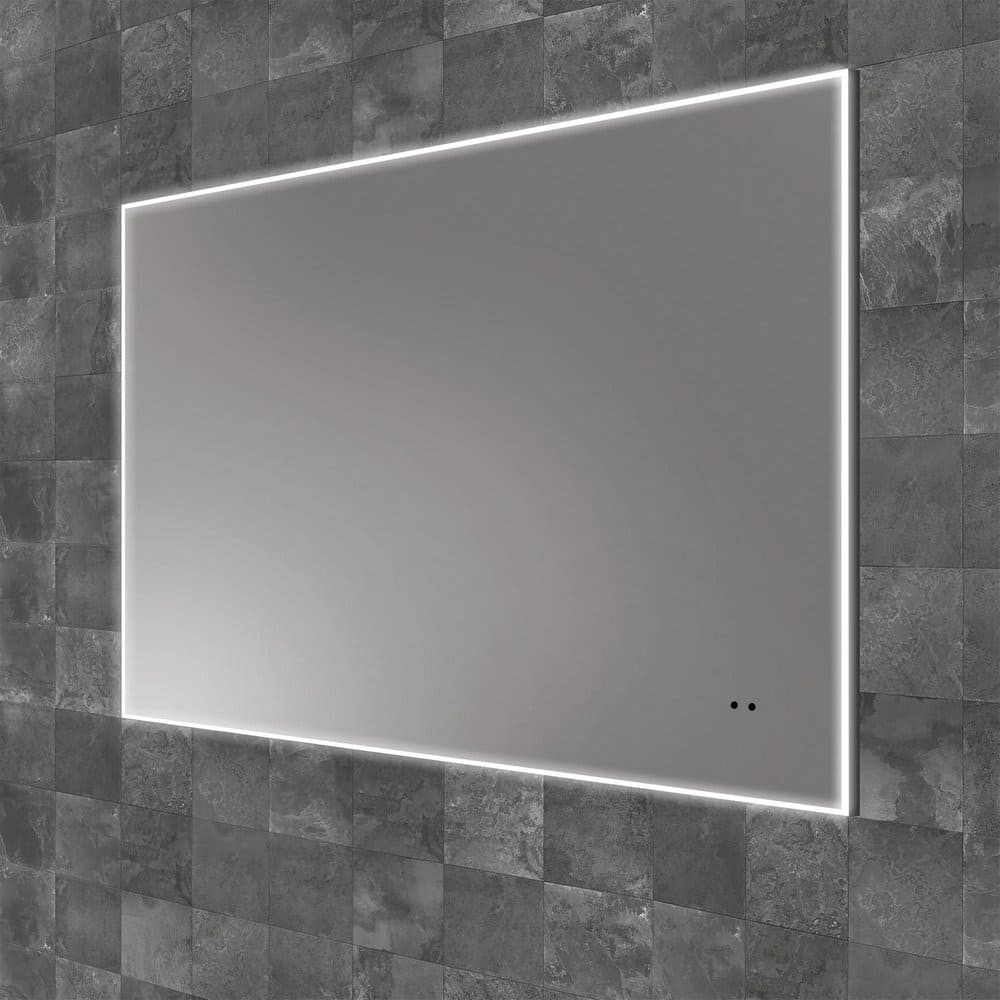 HiB Air 120 LED Framed Bathroom Mirror