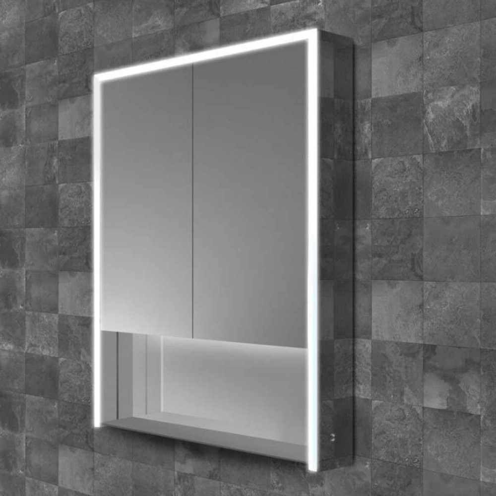 HiB Verve 60 Illuminated Bathroom Mirrored Cabinet