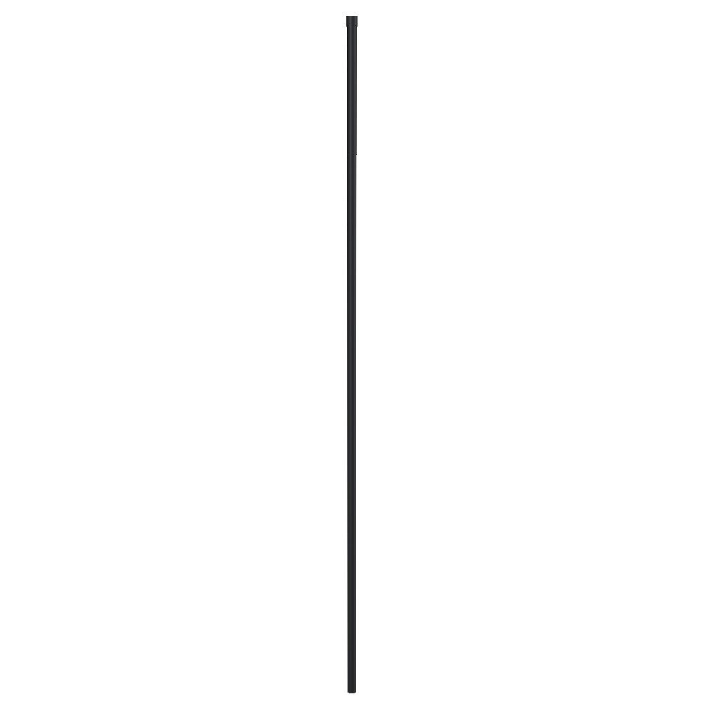 Hudson Reed 3000mm Black Wetroom Screen Ceiling Post (1)