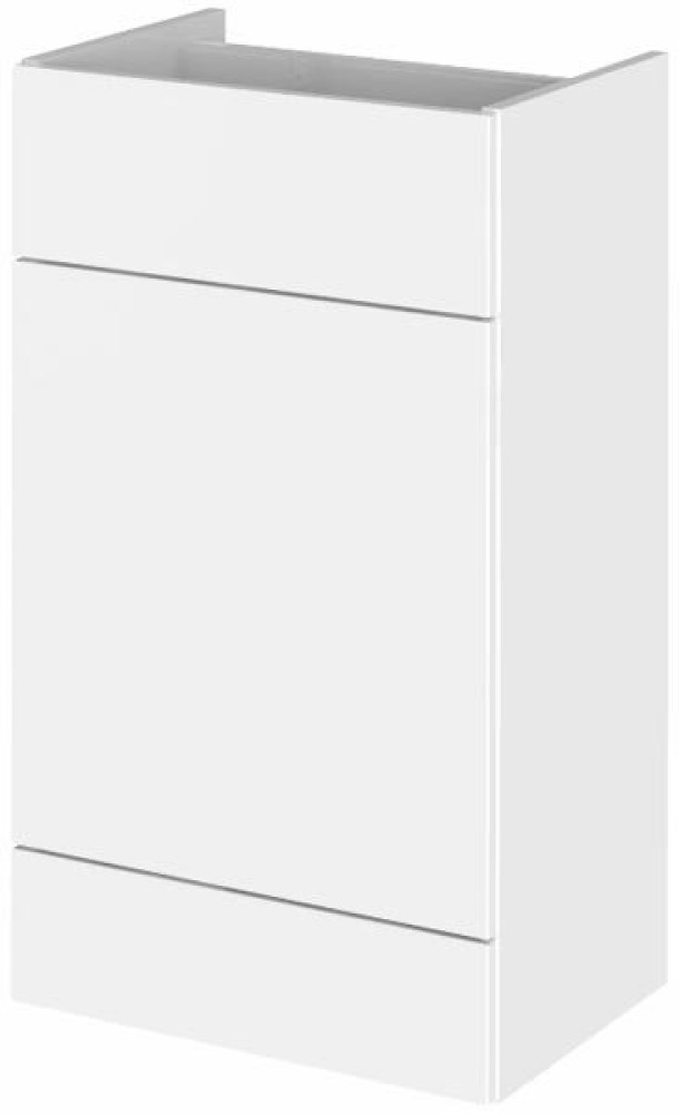 Hudson Reed Fusion 500mm Floor Standing WC Unit - Gloss White