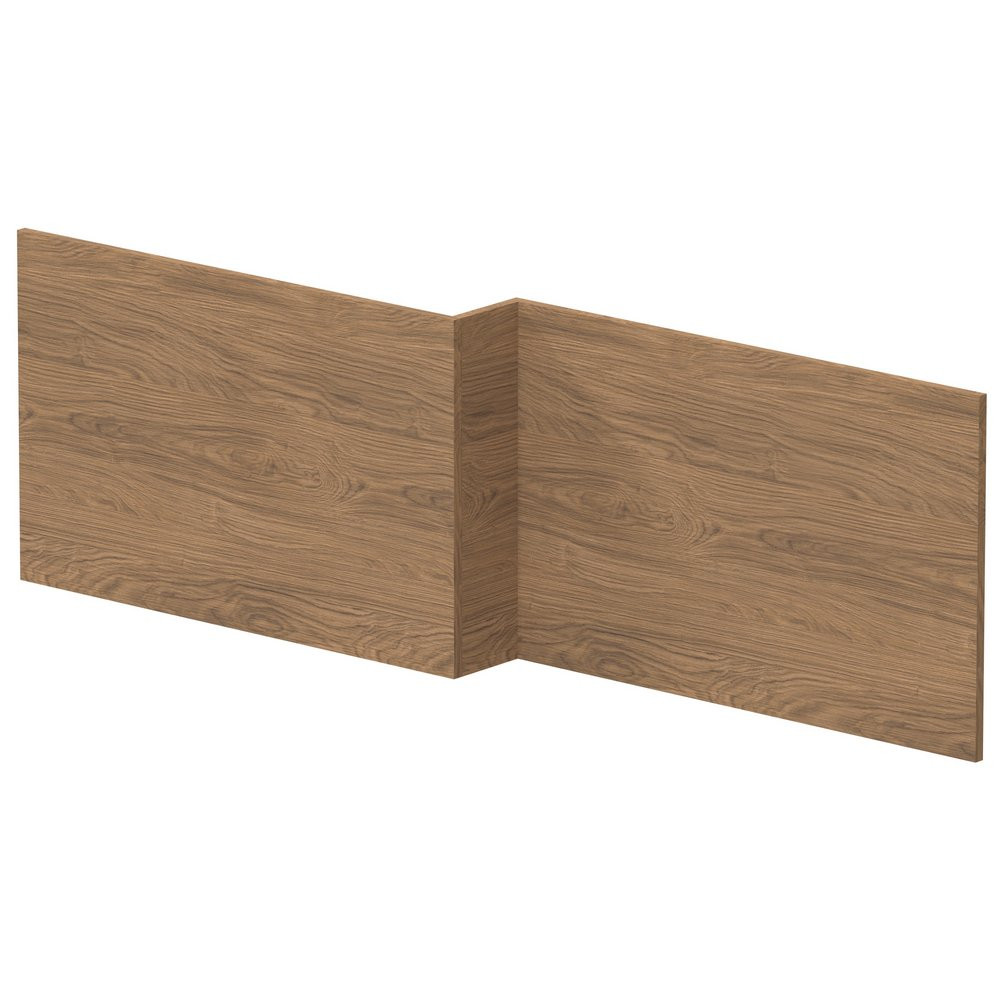 Hudson Reed Antique Oak Square Shower Bath Front Panel (1)