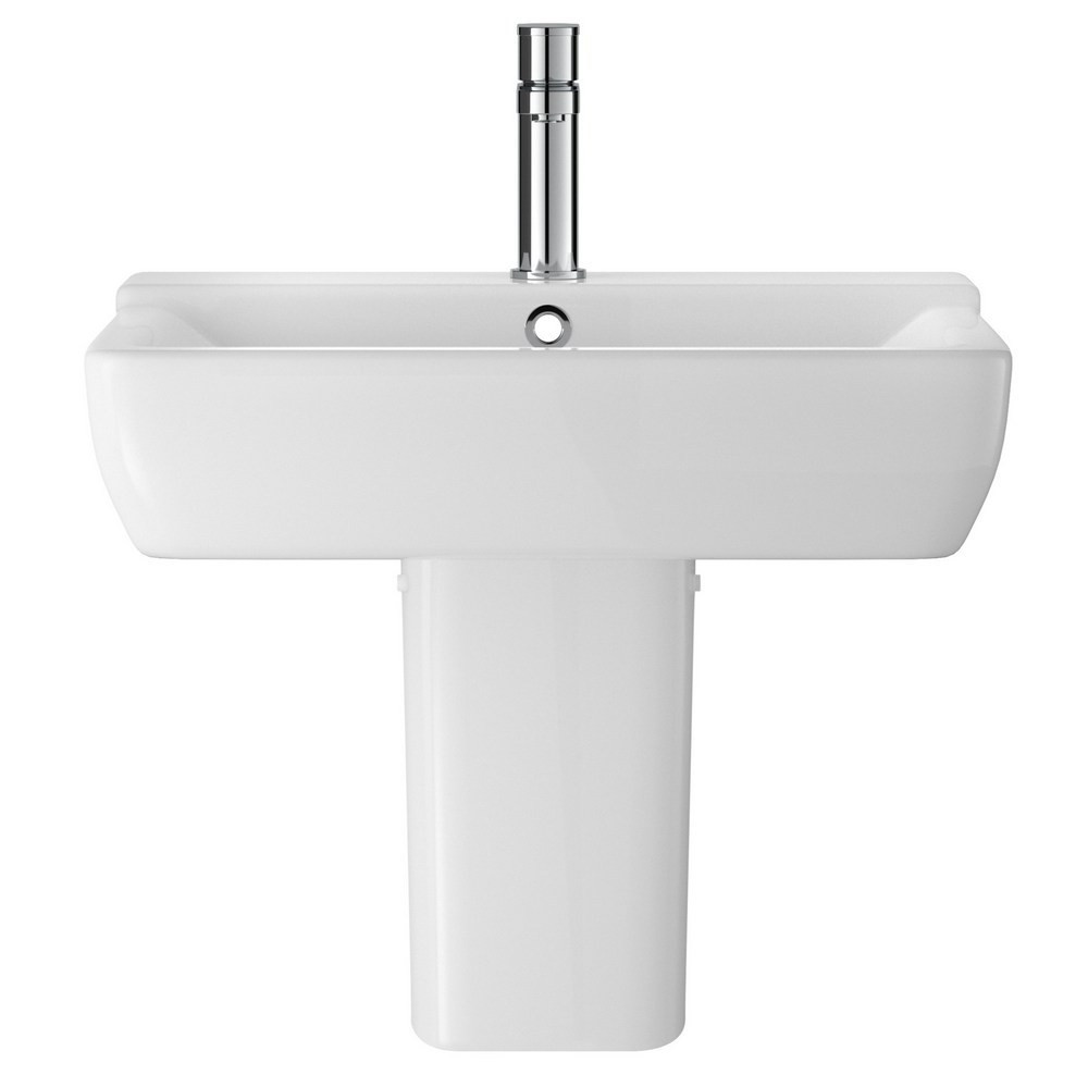 Hudson Reed Arlo 550mm Basin & Semi Pedestal