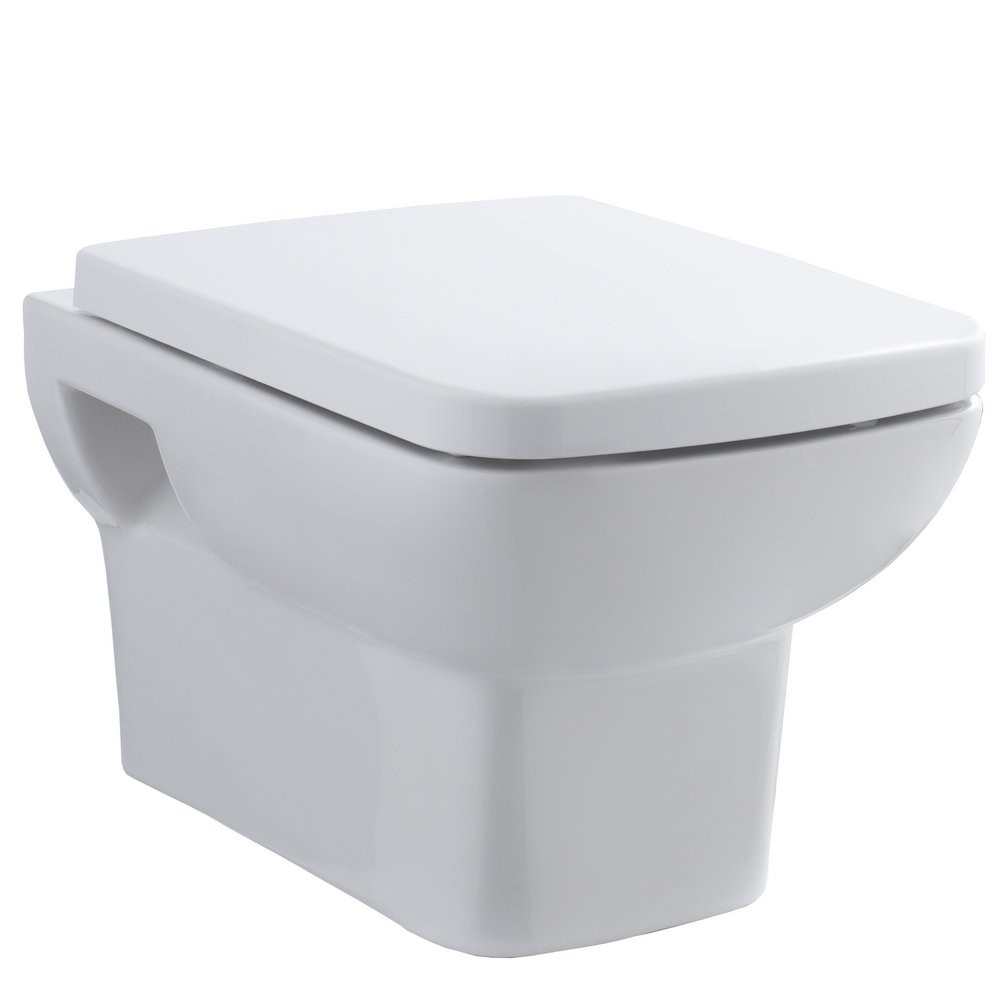 Hudson Reed Arlo Wall Hung Pan & Soft Close Seat