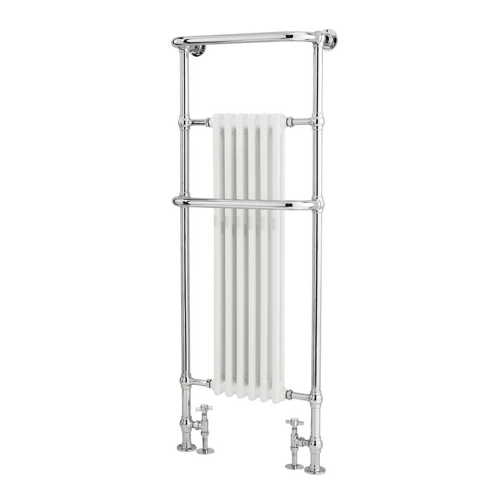 Hudson Reed Brampton Floor Mounted Radiator Heated Towel Rail (1)