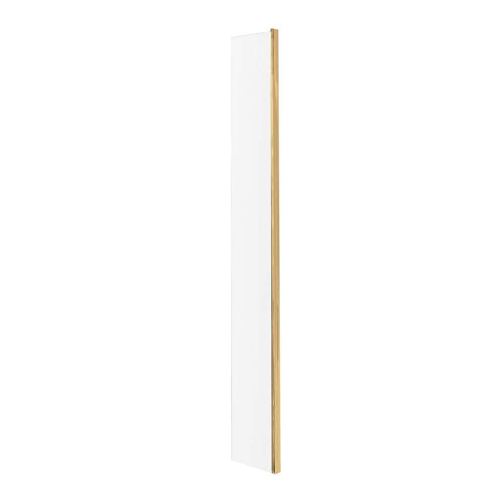Hudson Reed Brushed Brass 215mm Wetroom Return Screen