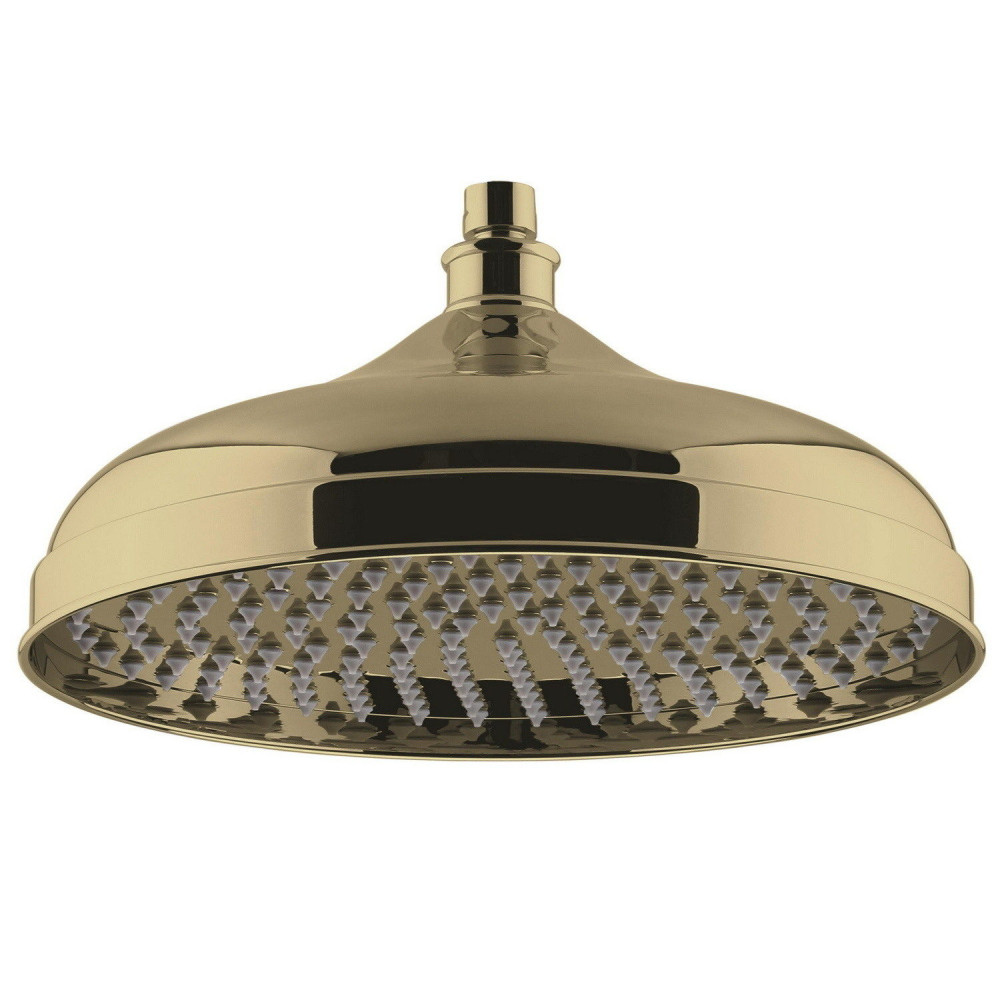 Hudson Reed Brushed Brass 300mm Fixed Shower Head