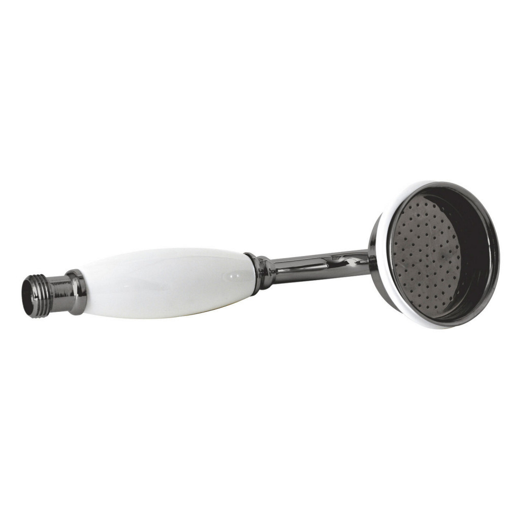 Hudson Reed Brushed Pewter Large Traditional Shower Handset