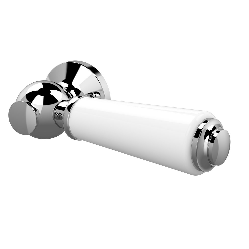 Hudson Reed Chrome & Ceramic WC Lever