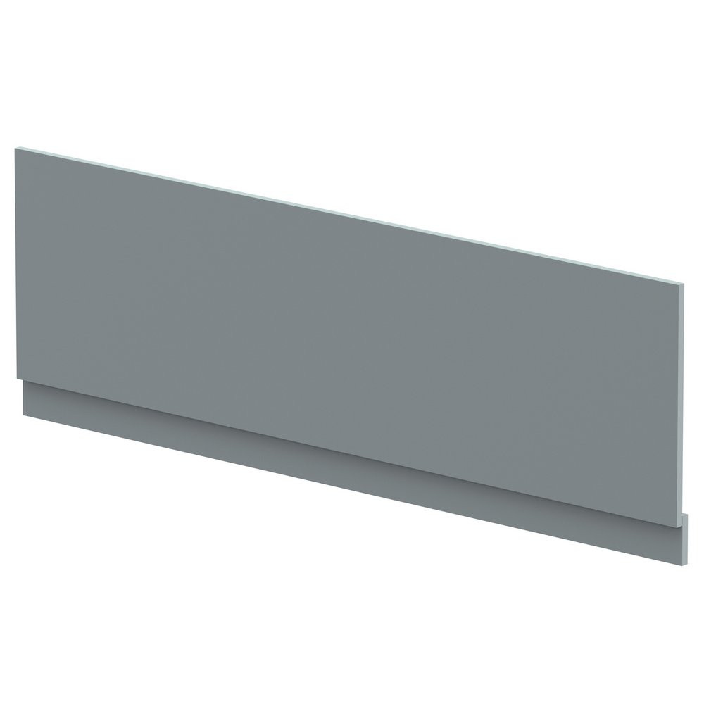 Hudson Reed Coastal Grey 1700mm Front Bath Panel and Plinth