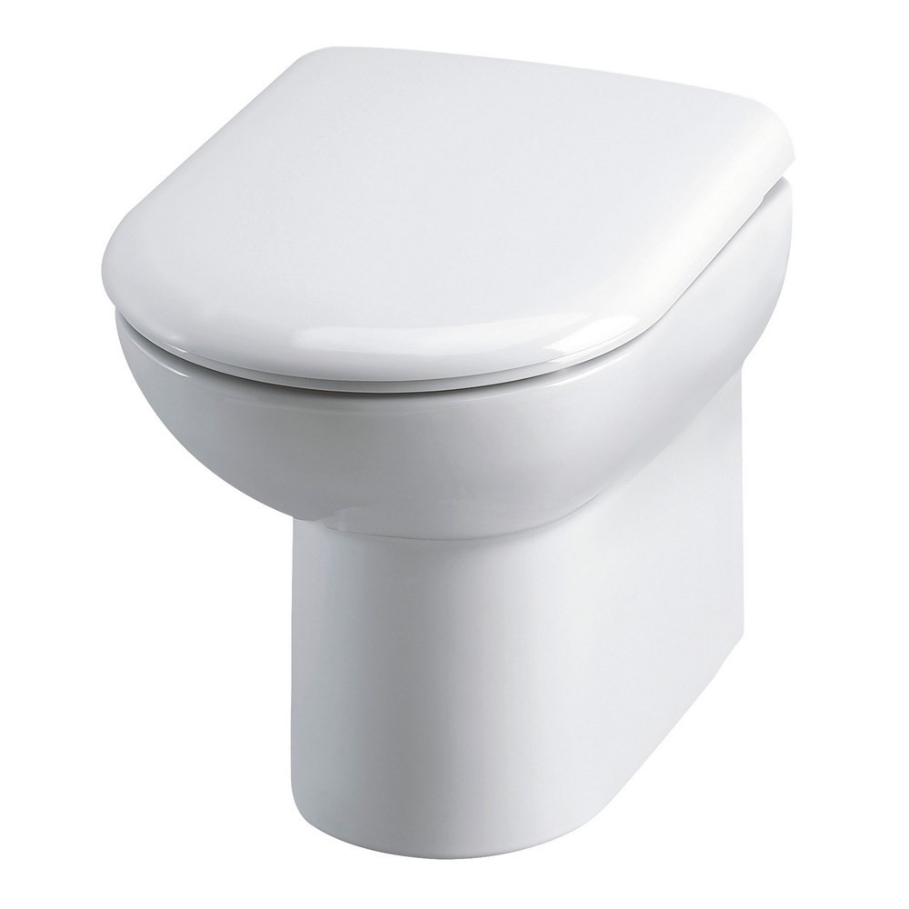 Hudson Reed D Shape Back to Wall Pan & Soft Close Seat (1)