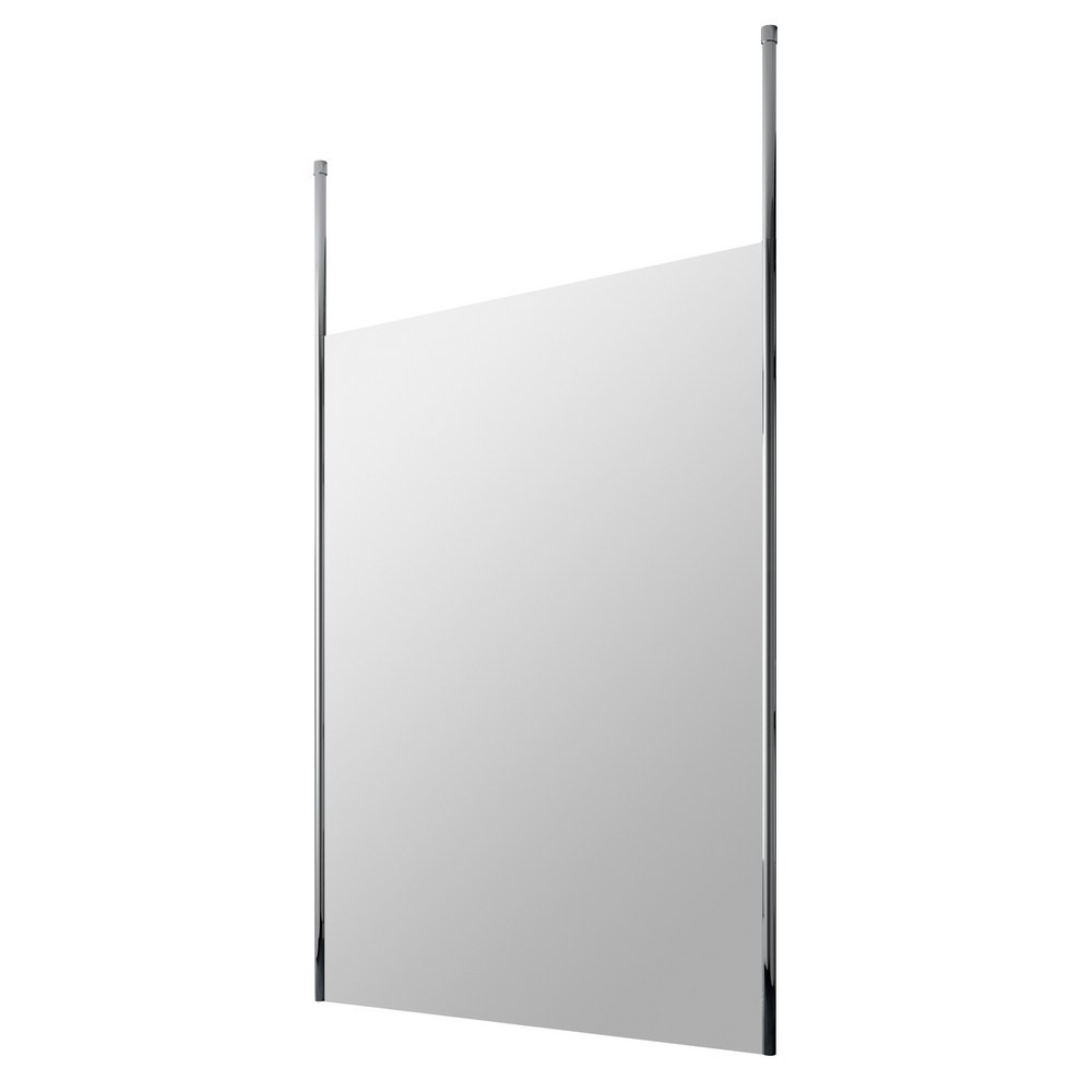 Hudson Reed Freestanding Wetroom Screen with Double Ceiling Posts 1400mm (1)