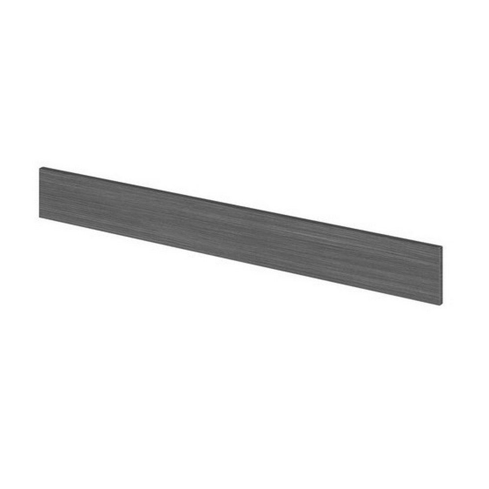 Hudson Reed Fusion 1250mm Plinth in Anthracite Woodgrain