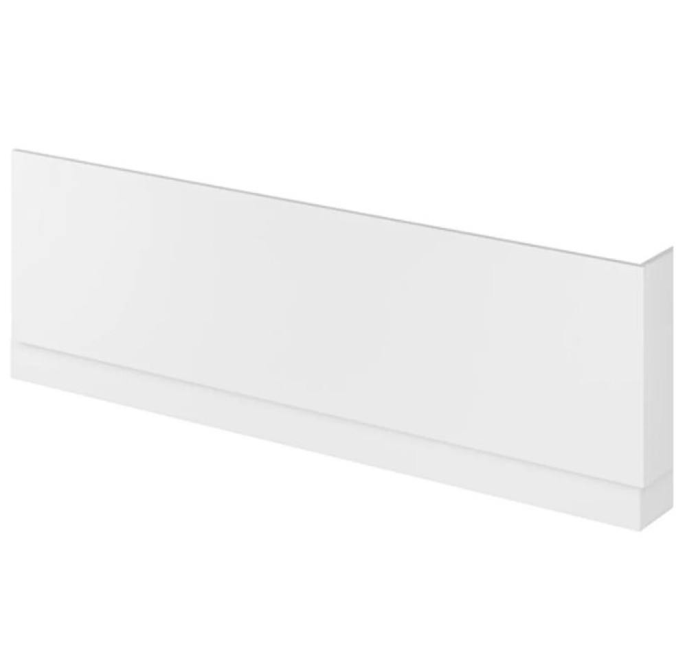 Hudson Reed Fusion 1700mm Bath Panel & Plinth in Gloss White