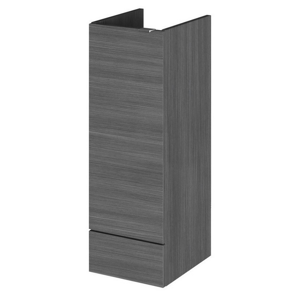 Hudson Reed Fusion 300mm Base Unit in Anthracite Woodgrain