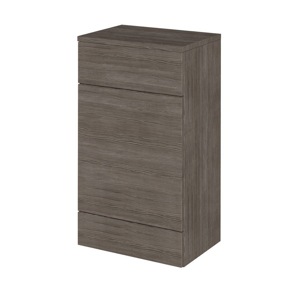 Hudson Reed Fusion 500mm WC Unit in Anthracite Woodgrain (1)