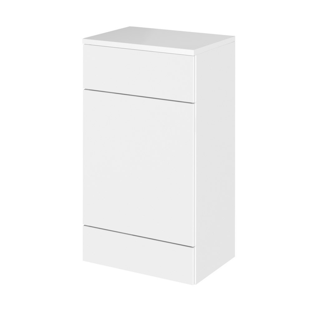 Hudson Reed Fusion 500mm WC Unit in Gloss White (1)