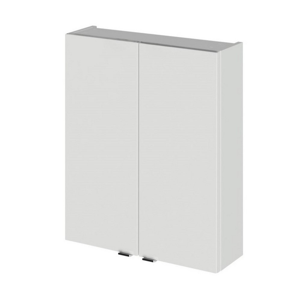 Hudson Reed Fusion 500mm Wall Unit in Gloss Grey Mist (1)