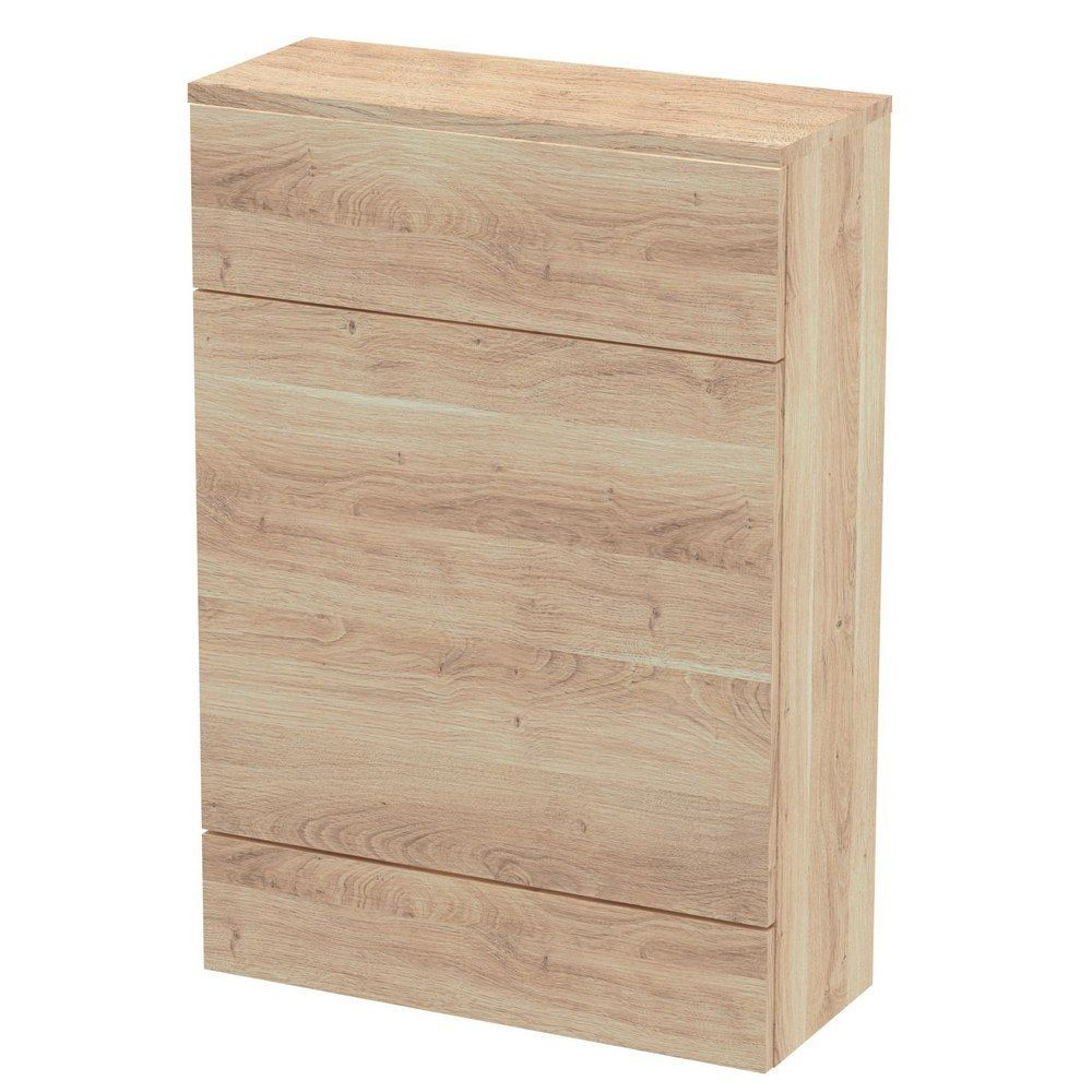 Hudson Reed Fusion 600mm Bleached Oak WC Unit (1)