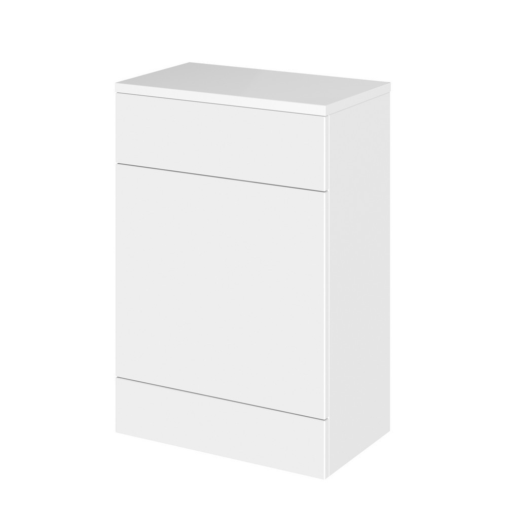 Hudson Reed Fusion 600mm WC Unit in Gloss White (1)