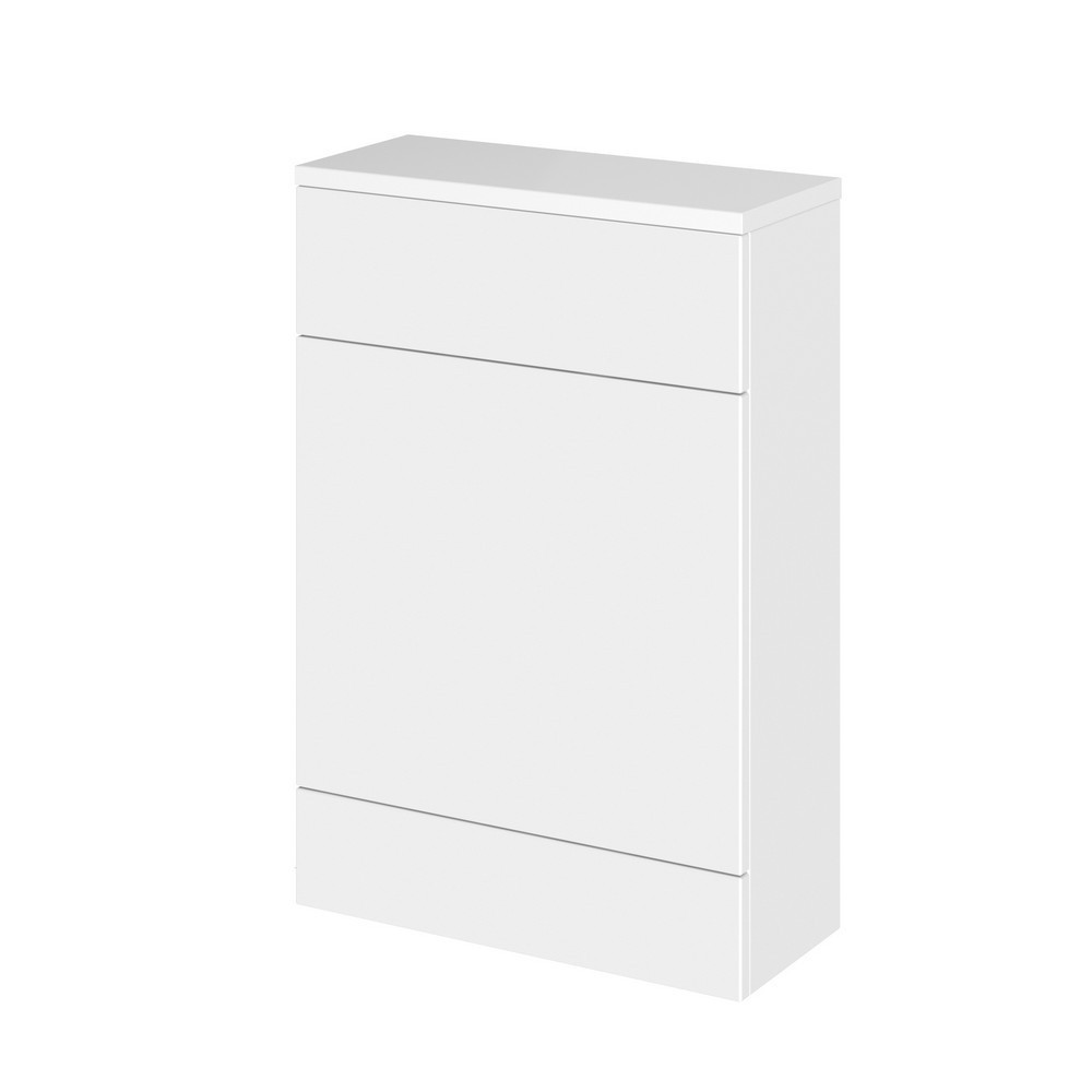 Hudson Reed Fusion Slimline 600mm WC Unit in Gloss White