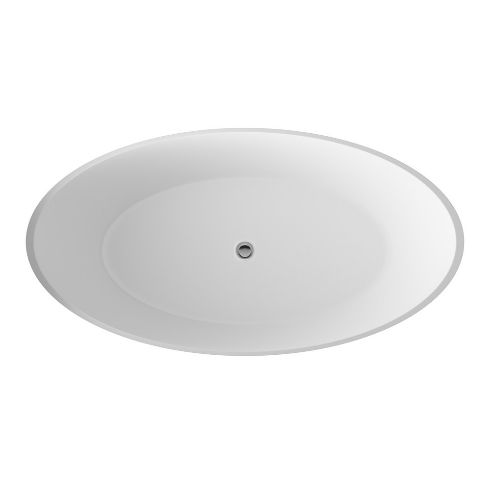 Hudson Reed Grace Contemporary Round Freestanding Bath (1)