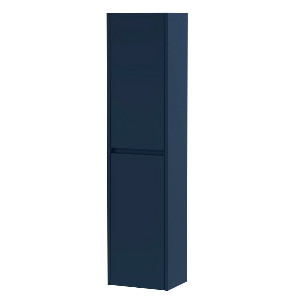 Hudson Reed Havana 350mm Wall Hung Tallboy Unit in Midnight Blue (1)