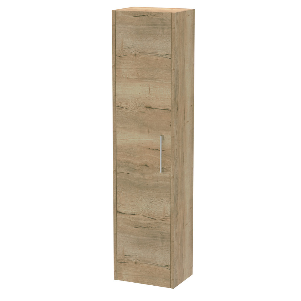 Hudson Reed Juno 350mm Tall Unit Autumn Oak