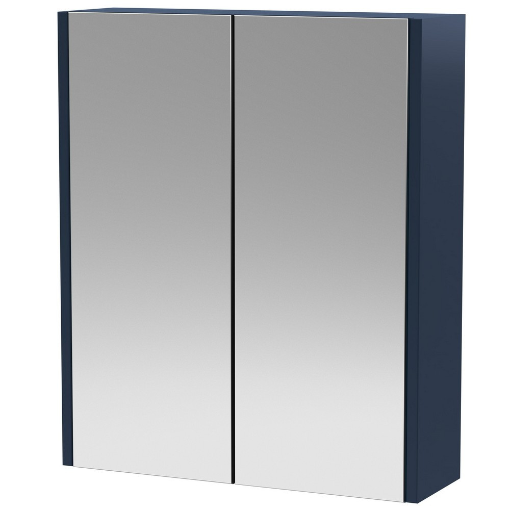 Hudson Reed Juno 600mm Mirror Unit Coastal Grey