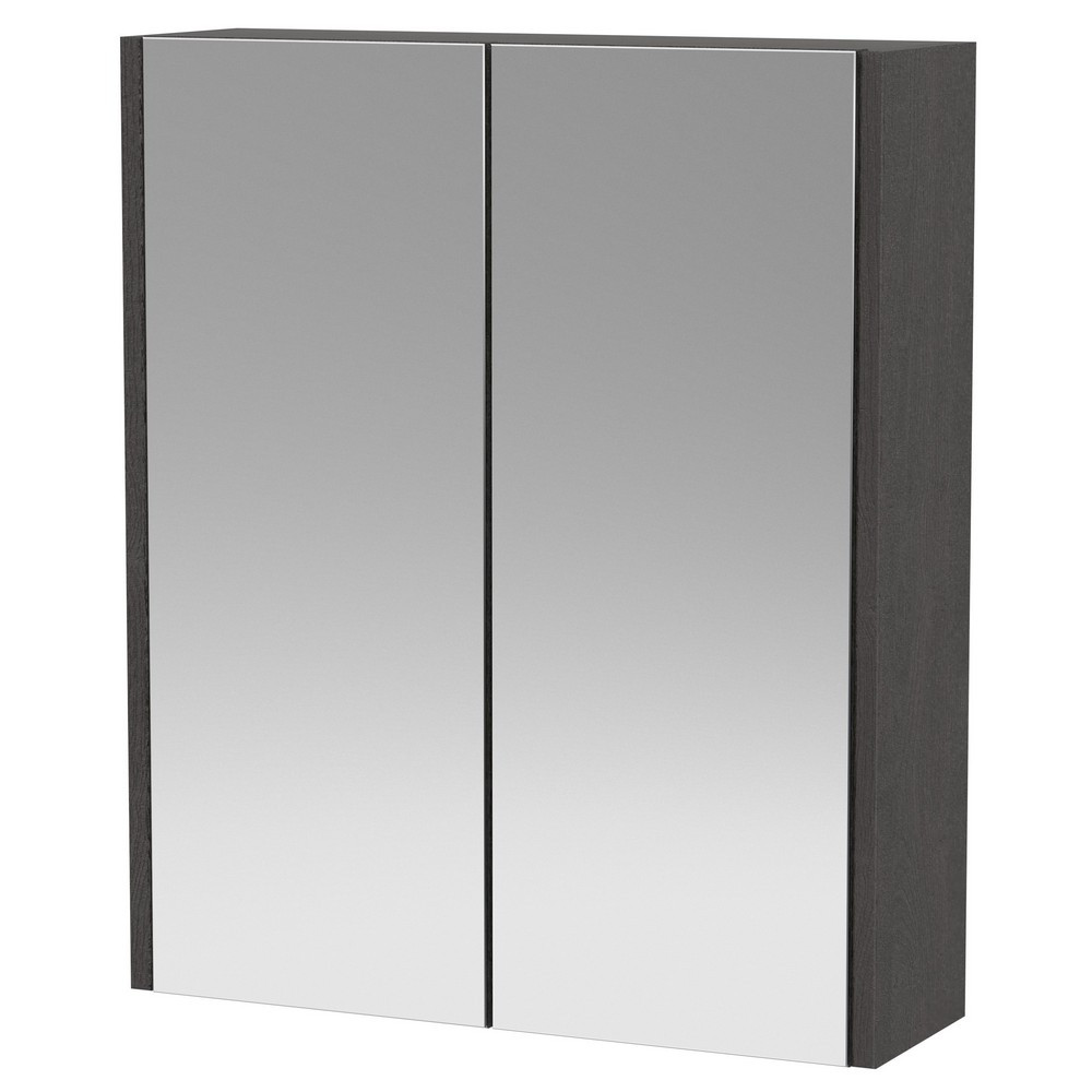 Hudson Reed Juno 600mm Mirror Unit Graphite Grey